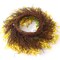 2-Pack: 16" UV Yellow Forsythia Wreath with Grapevine Ring by Floral Home®